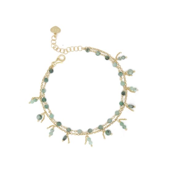 Bracciale Io & Te  Donna in Argento Smeraldo BRPASMDO - BRPASMDO